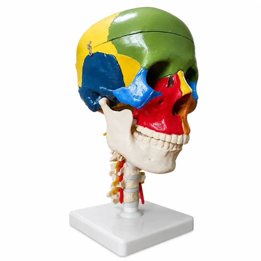 Modelo de cráneo sin cerebro