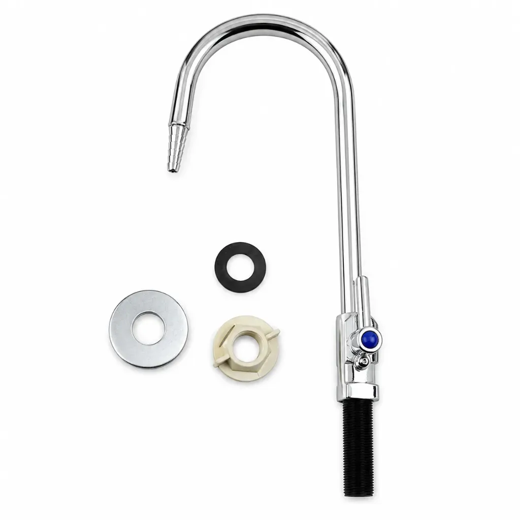 Llave cuello de ganso para agua