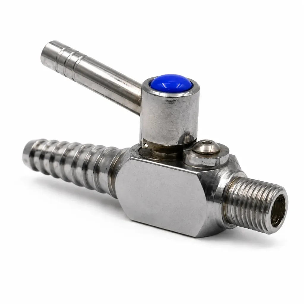 Llave para agua 1/2 punto azul